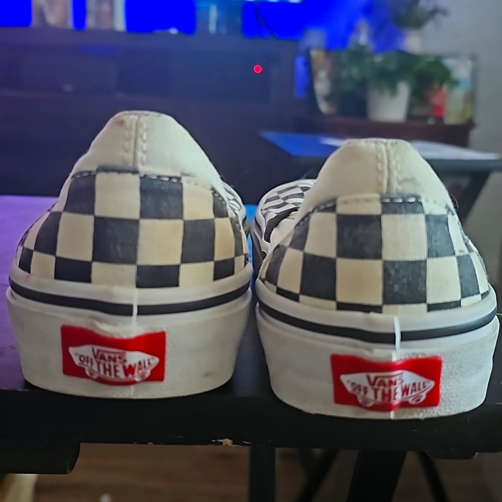 Checkered Vans